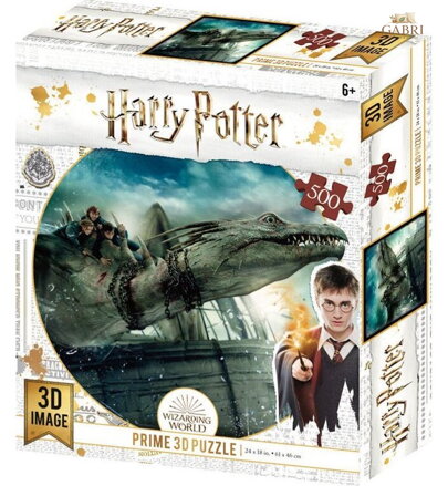 PRIME 3D Puzzle Harry Potter: Útěk z Gringottovic banky 3D XL 300 dílků