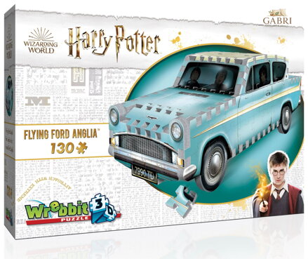 WREBBIT 3D 3D puzzle Harry Potter: Ford Anglia 130 dílků