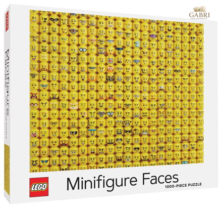 CHRONICLE BOOKS Puzzle LEGO® Minifigure Faces 1000 dílků