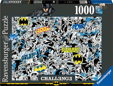 RAVENSBURGER Puzzle Challenge: Batman 1000 dílků