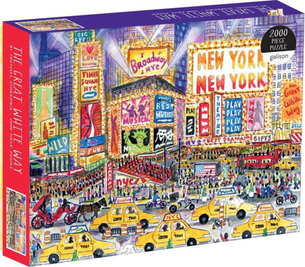 GALISON Puzzle Broadway (The Great White Way) 2000 dílků