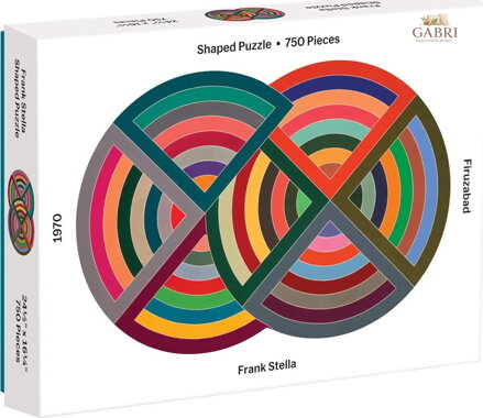 GALISON Tvarové puzzle Frank Stella: Firuzabad 750 dílků
