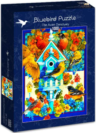 BLUEBIRD Puzzle Ptačí útočiště 1000 dílků