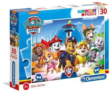 CLEMENTONI Puzzle Tlapková patrola 30 dílků