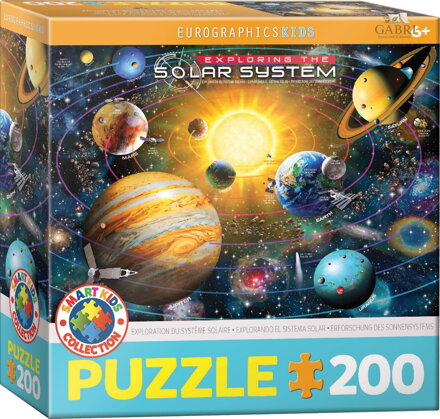 EUROGRAPHICS Puzzle Prozkoumej sluneční soustavu 200 dílků