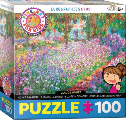 EUROGRAPHICS Puzzle Monetova zahrada 100 dílků