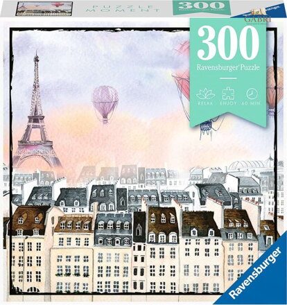 RAVENSBURGER Puzzle Moment: Horkovzdušné balóny 300 dílků