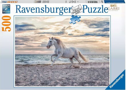 RAVENSBURGER Puzzle Večerní cval 500 dílků