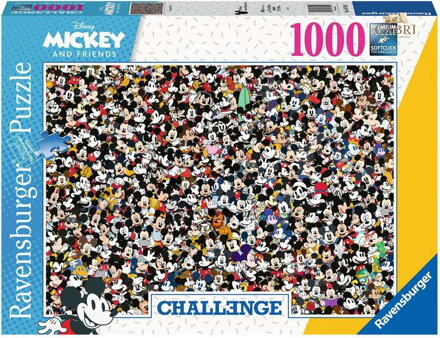 RAVENSBURGER Puzzle Challenge: Mickey Mouse 1000 dílků