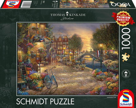 SCHMIDT Puzzle Amsterdam 1000 dílků