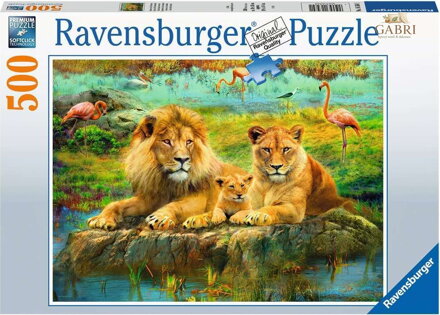 RAVENSBURGER Puzzle Lvi 500 dílků