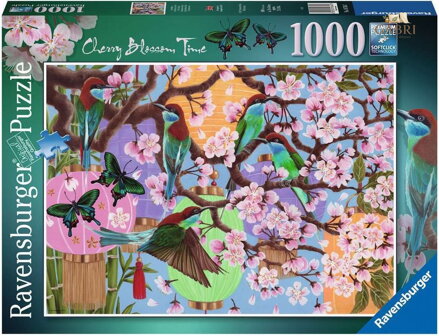 RAVENSBURGER Puzzle Květy třešní 1000 dílků