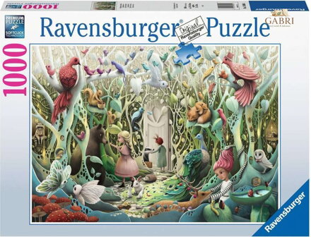 RAVENSBURGER Puzzle Skrytá zahrada 1000 dílků