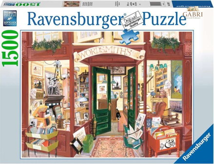 RAVENSBURGER Puzzle Knihkupectví 1500 dílků