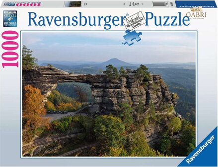 RAVENSBURGER Puzzle Česká kolekce: Pravčická brána 1000 dílků