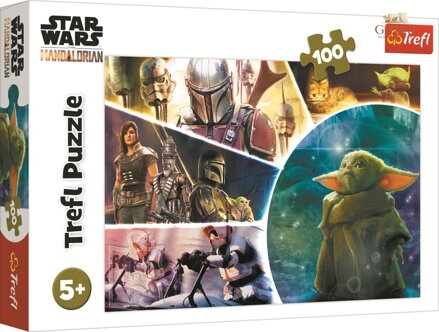 TREFL Puzzle The Mandalorian: Baby Yoda 100 dílků