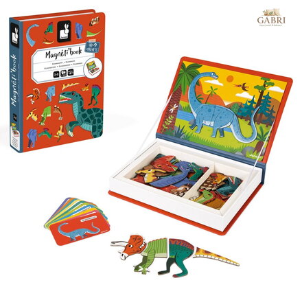 JANOD Magnetibook Dinosauři