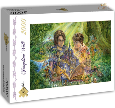 GRAFIKA Puzzle Kouzelná kniha pohádek 2000 dílků