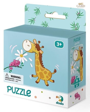 DODO Puzzle Žirafa 16 dílků
