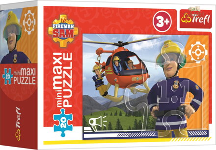 TREFL Puzzle Požárník Sam: Ve vzduchu 20 dílků