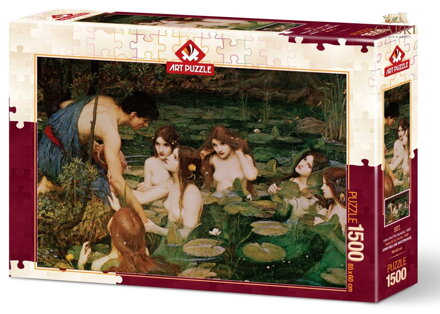 ART PUZZLE Puzzle Museum Series: Hylas a nymfy, 1896, 1500 dílků