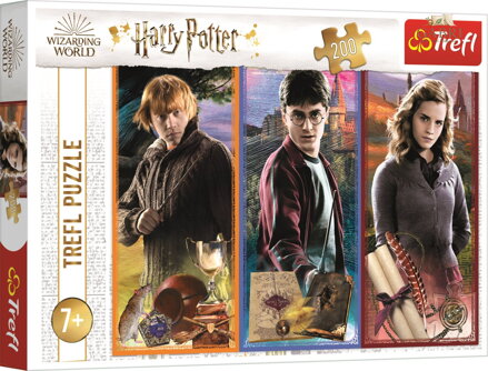 TREFL Puzzle Harry Potter: Ve světě magie a kouzel 200 dílků