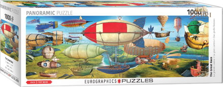 EUROGRAPHICS Panoramatické puzzle Velký závod 1000 dílků