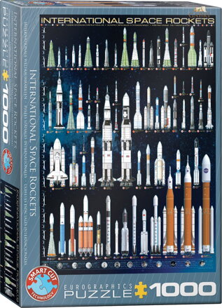 EUROGRAPHICS Puzzle Mezinárodní vesmírné rakety 1000 dílků