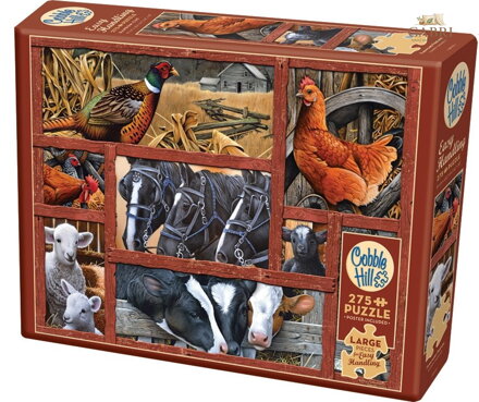 COBBLE HILL Puzzle Přátelé na farmě XL 275 dílků