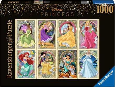 RAVENSBURGER Puzzle Disney: Princezny 1000 dílků