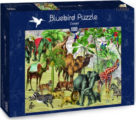 BLUEBIRD Puzzle Poušť 1000 dílků