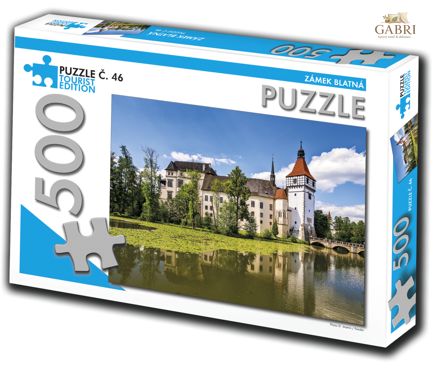 TOURIST EDITION Puzzle Zámek Blatná 500 dílků (č.46)