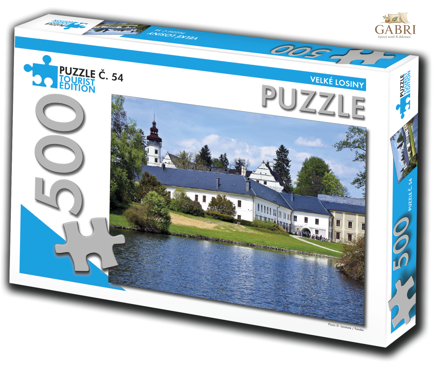 TOURIST EDITION Puzzle Velké Losiny 500 dílků (č.54)