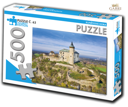 TOURIST EDITION Puzzle Kunětická hora 500 dílků (č.63)