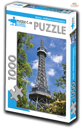 TOURIST EDITION Puzzle Petřínská rozhledna 1000 dílků (č.42)