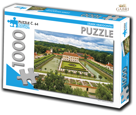 TOURIST EDITION Puzzle Zámek Kratochvíle 1000 dílků (č.64)