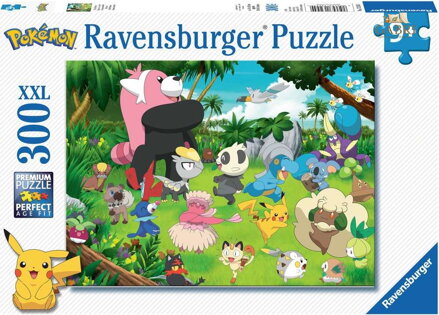 RAVENSBURGER Puzzle Divocí Pokémoni XXL 300 dílků