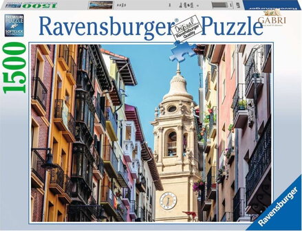 RAVENSBURGER Puzzle Pamplona, Španělsko 1500 dílků