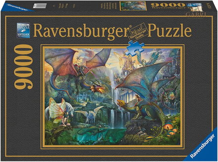 RAVENSBURGER Puzzle Dračí les 9000 dílků