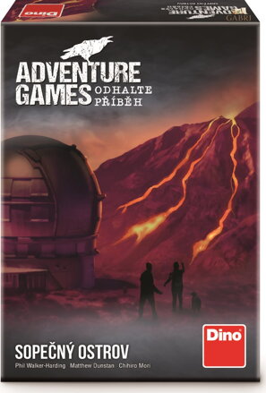 DINO Kooperativní hra Adventure Games: Sopečný ostrov