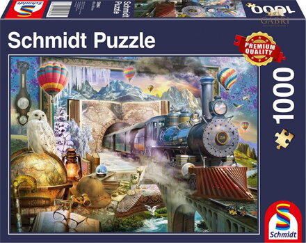 SCHMIDT Puzzle Kouzelná cesta 1000 dílků
