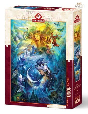ART PUZZLE Puzzle Princezny Dne a Noci 1000 dílků