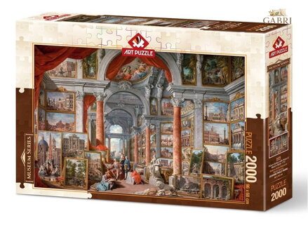 ART PUZZLE Puzzle Museum Series: Pohled na moderní Řím 2000 dílků