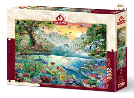 ART PUZZLE Puzzle Utopie 2000 dílků