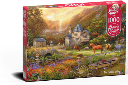 CHERRY PAZZI Puzzle Zlaté údolí 1000 dílků
