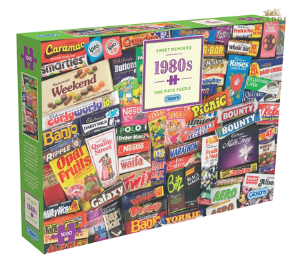 GIBSONS Puzzle Rok 1980: Sladké vzpomínky 1000 dílků