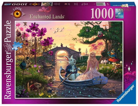 RAVENSBURGER Puzzle Začarovaná země (Alenka v říši divů) 1000 dílků