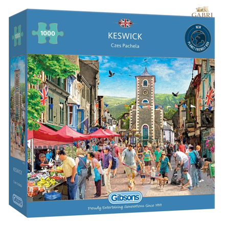 GIBSONS Puzzle Keswick, Anglie 1000 dílků