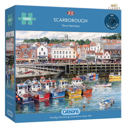 GIBSONS Puzzle Scarborough, Yorkshire 1000 dílků