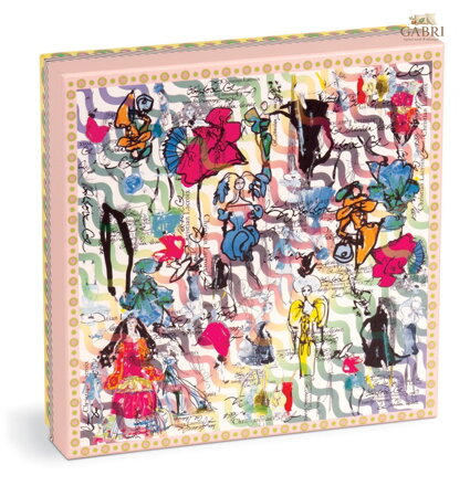 GALISON Oboustranné puzzle Christian Lacroix: Ipanema Girls 500 dílků